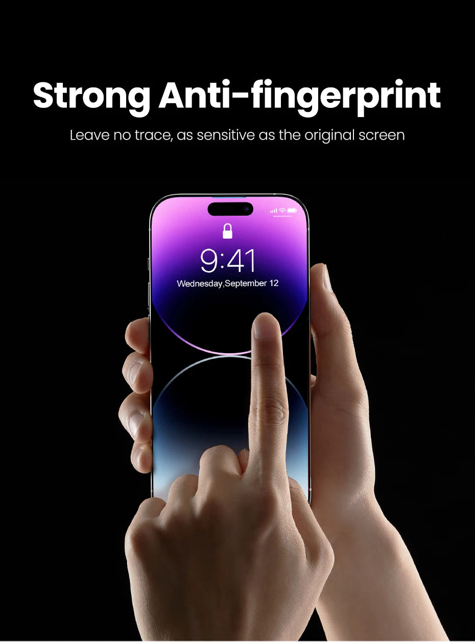 Anti-Spy Tempered Glass Privacy Screen Protector for iPhone - 19