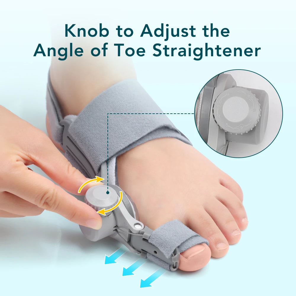 Adjustable Bunion Corrector for Hallux Valgus Support