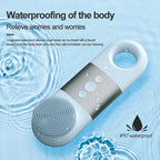 Hot and Cold Facial Cleansing Brush with Massager