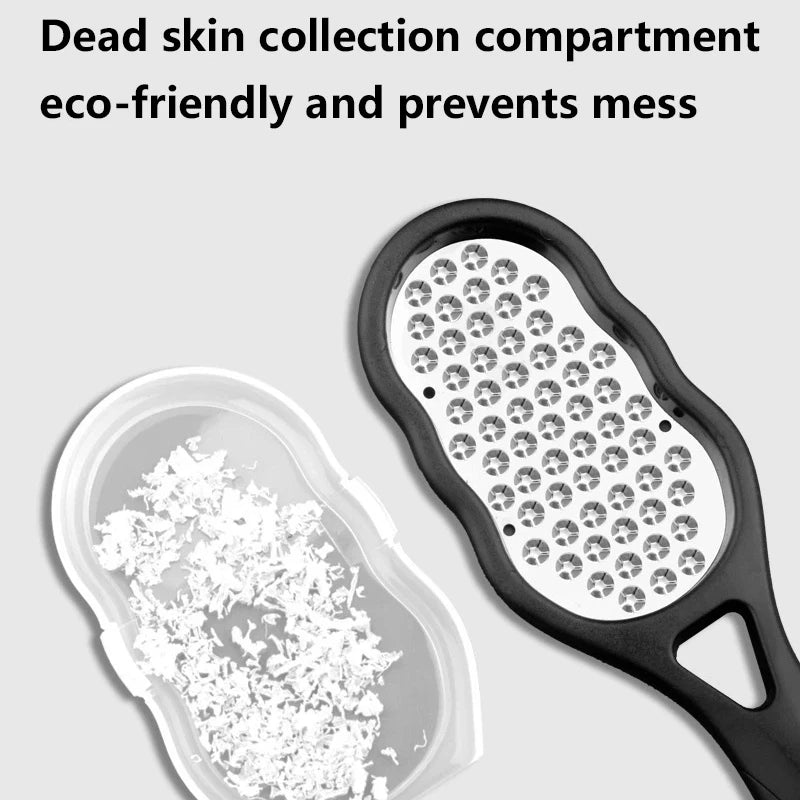 Professional Stainless Steel Foot File for Cracked Heels and Calluses