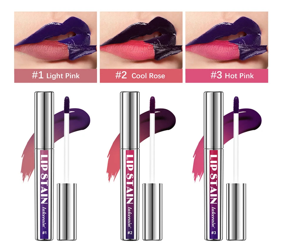 Waterproof Peel-Off Lip Stain Matte Tint