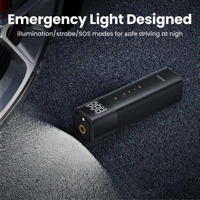 Portable Digital Tire Inflator for Cars and Motorcycles - 6