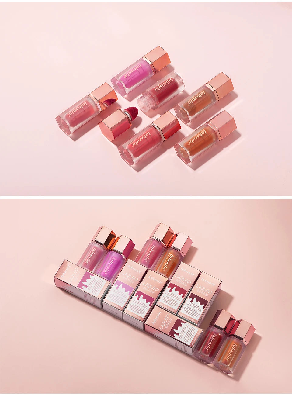 Waterproof Long-Lasting Matte Liquid Blush - 18
