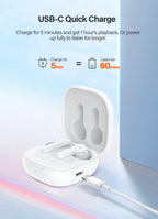 Bluetooth 5.1 Wireless Earbuds with 40H Playtime and ENC Mic