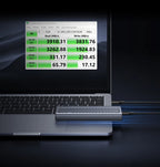 40Gbps USB4 M.2 NVMe SSD Enclosure with Cooling Fan