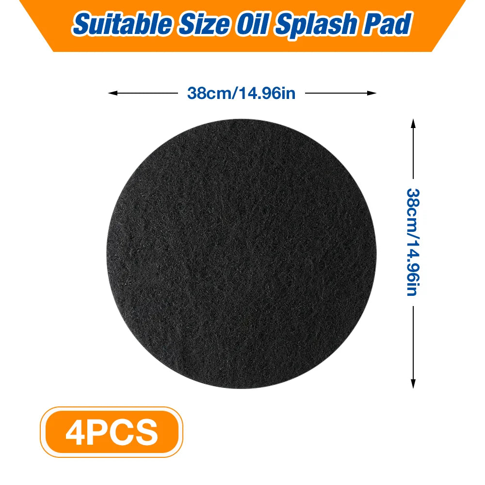Oil Drain Splash Pad for Automotive Maintenance