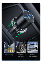 130W Triple Port Fast Car Charger for Laptops and Smartphones