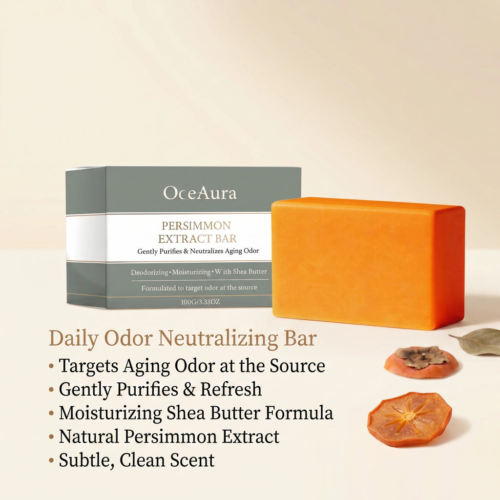 Persimmon Deodorizing Body Soap for Aging Odor