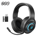 Wireless Gaming Headset with 7.1 Surround Sound and Bluetooth 6.0
