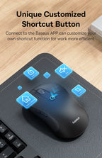 Ergonomic Bluetooth 5.2 & 2.4G Wireless Mouse with 4000DPI