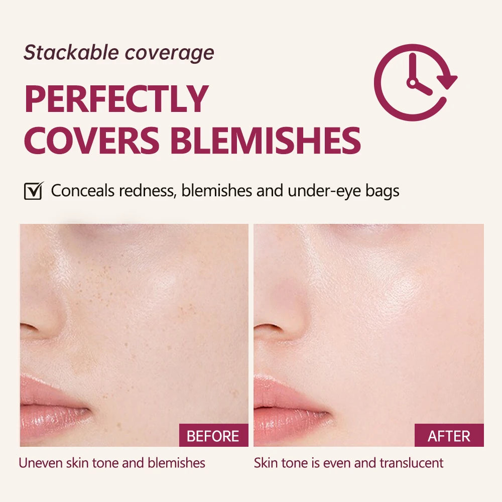 Semi-Matte Long-Lasting Cushion Foundation Concealer - 5