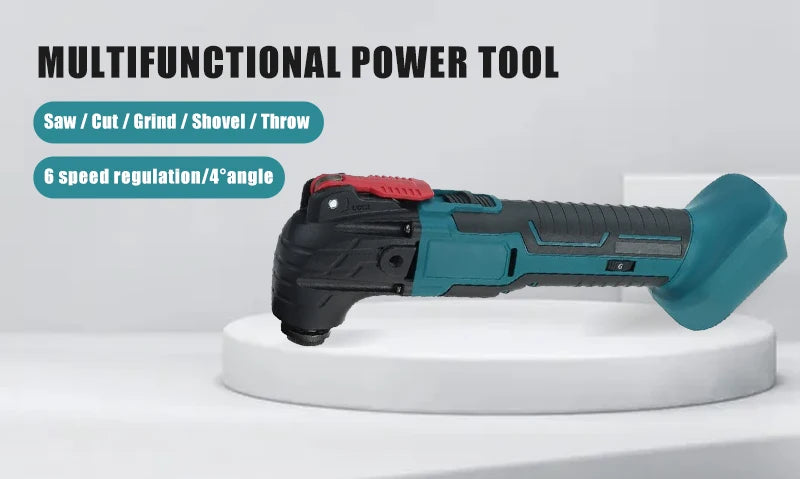 Cordless Oscillating Multi-Tool for Woodworking and Home DIY