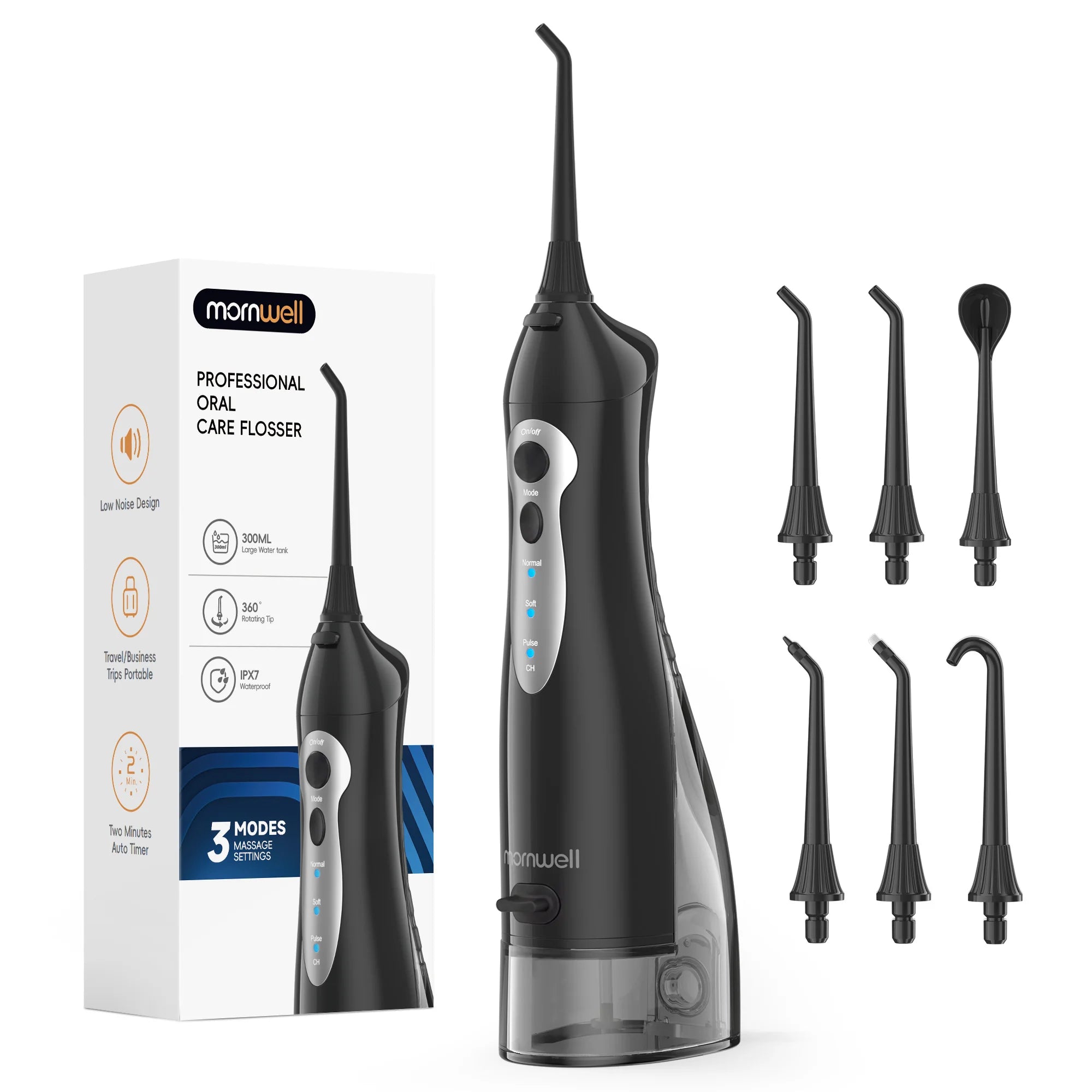 Portable Rechargeable Oral Irrigator Water Flosser - 17