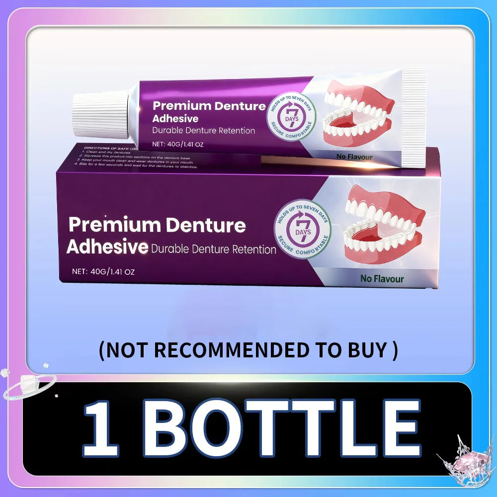 Thermoplastic Denture Adhesive for Secure Long-Lasting Fit
