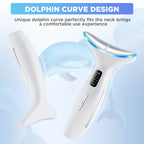 LED Face and Neck Skin Tightening Massage Device