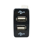 Dual USB Port Dashboard Mount Charger for Toyota VIGO 12V 24V