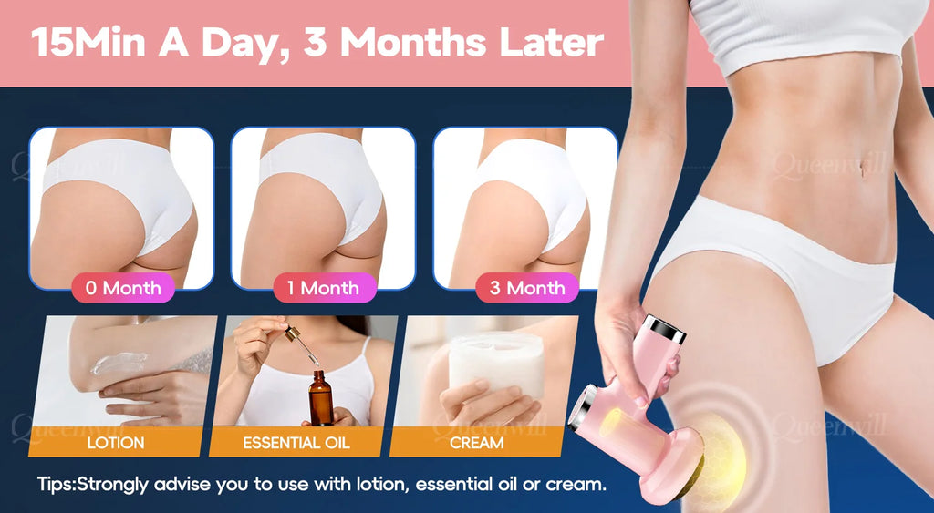 Portable Electric Handheld Body Sculpting Massage Gun