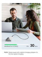 100W USB-C to USB-C Fast Charging and Data Sync Cable