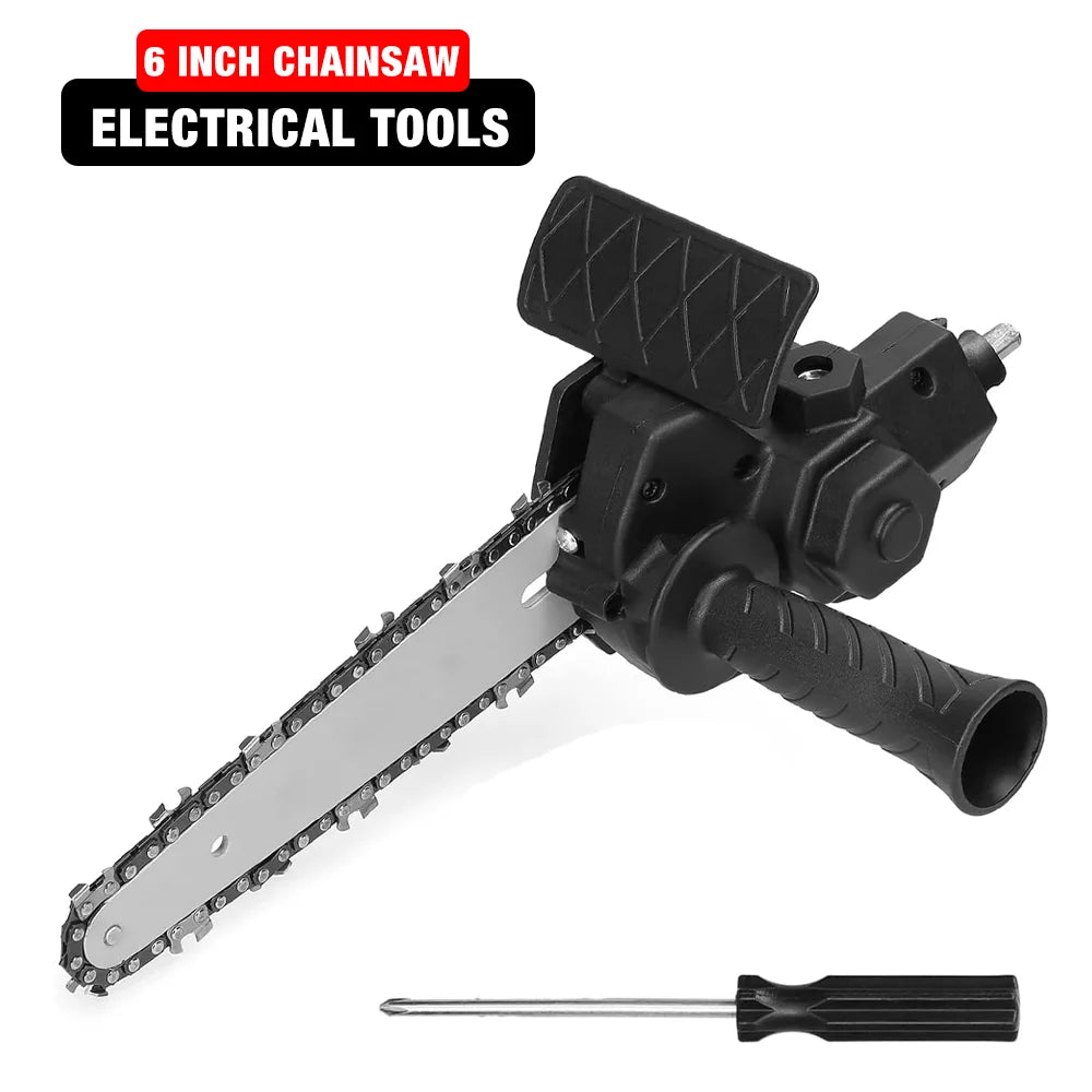 6-Inch Electric Drill Chainsaw Attachment Converter