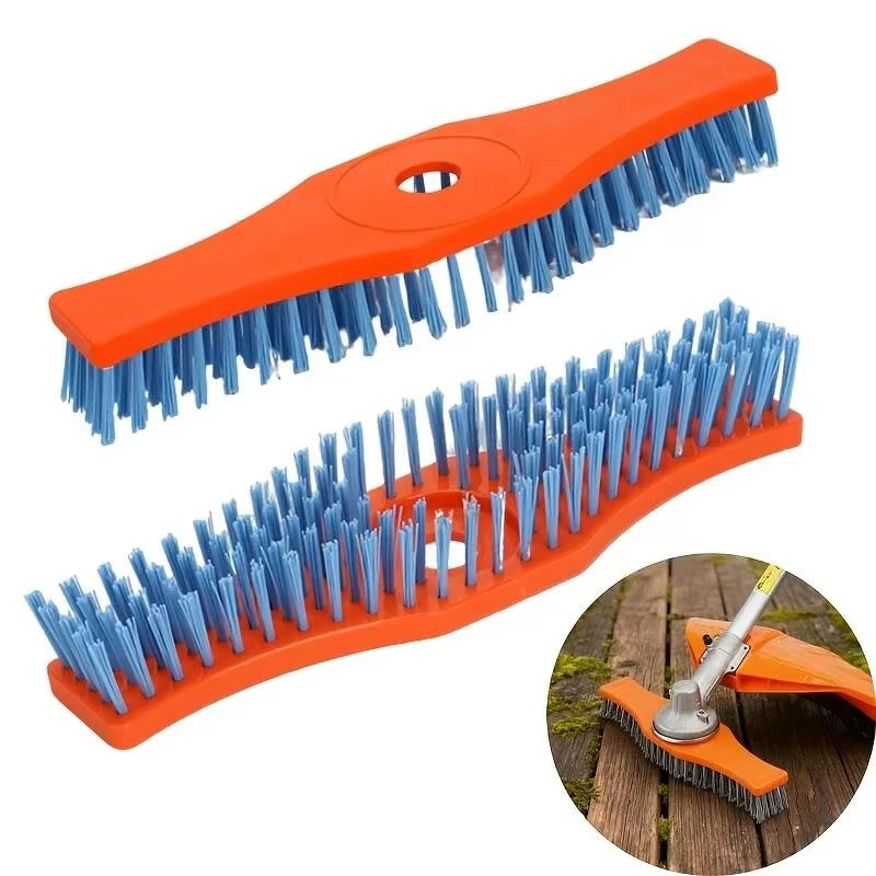 12-Inch Nylon Outdoor Surface Cleaning Brush for Trimmers