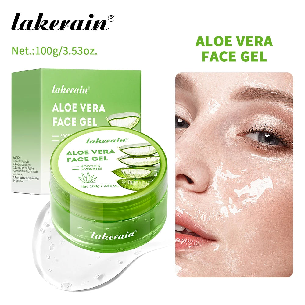 Soothing Aloe Vera Moisturizing Gel for Face and Skin - 20