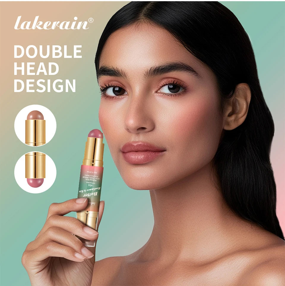 Dual-Ended Cream Blush and Bronzer Stick