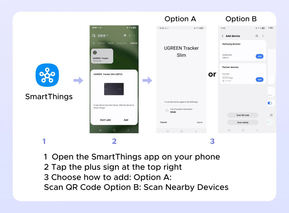 Bluetooth Smart Tracker for Samsung Galaxy