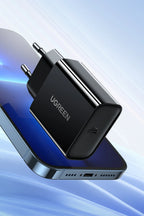 20W USB-C PD Fast Wall Charger for Smartphones and Tablets