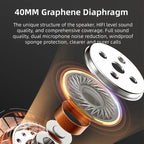X3 Bluetooth 6.0 Motorcycle Helmet Headset with RGB Light and IP67