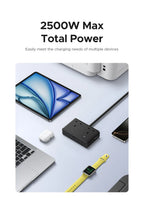 6-in-1 UK Plug Power Strip with 20W USB-C Fast Charging
