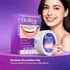 Silicone Reline Denture Set for Comfortable Fit and Natural Smile