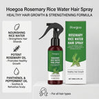 Rosemary Rice Water Hair Growth Spray for Damaged Frizzy Hair