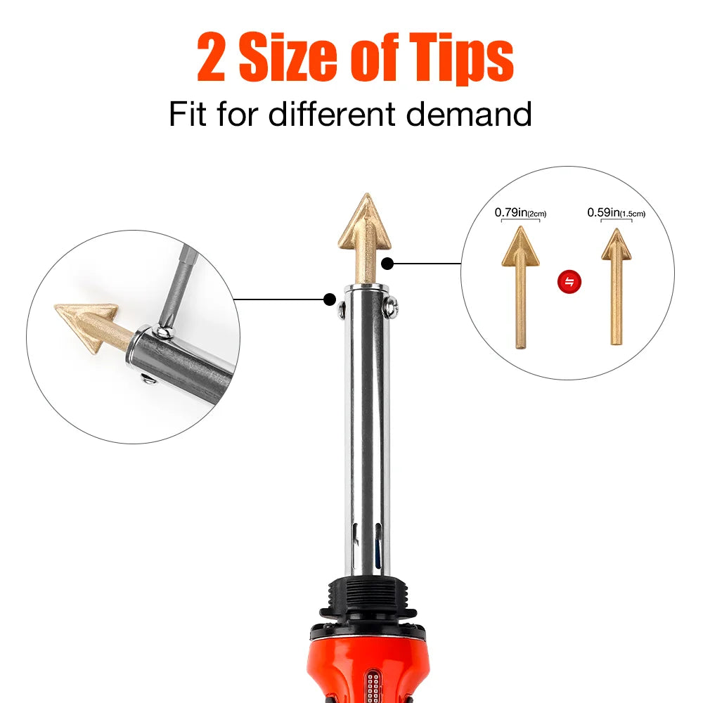 Electric Plastic Welding Iron for Car Bumper Repair - 10