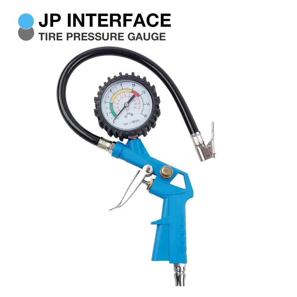 220PSI Tire Pressure Inflator Gauge for Car and Motorcycle