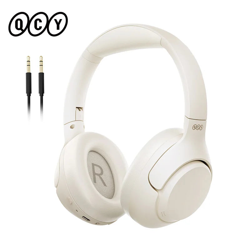 Active Noise Cancelling Bluetooth 5.4 Over-Ear Wireless Headphones - 29