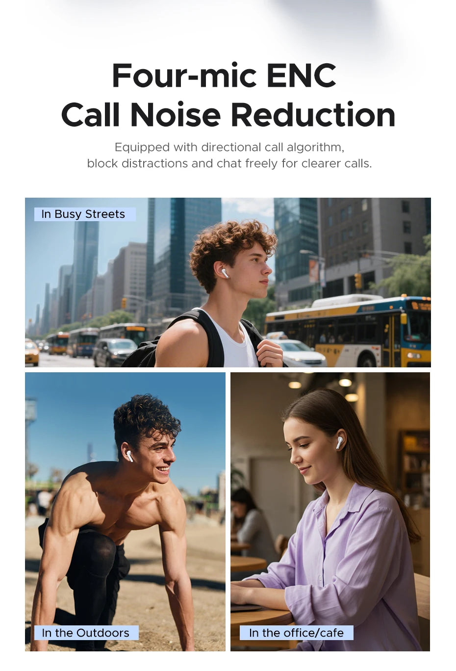 Wireless Bluetooth 6.0 TWS Earbuds with 35-Hour Battery Life - 15