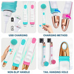 Electric Rotating Body Scrubber and Back Exfoliator