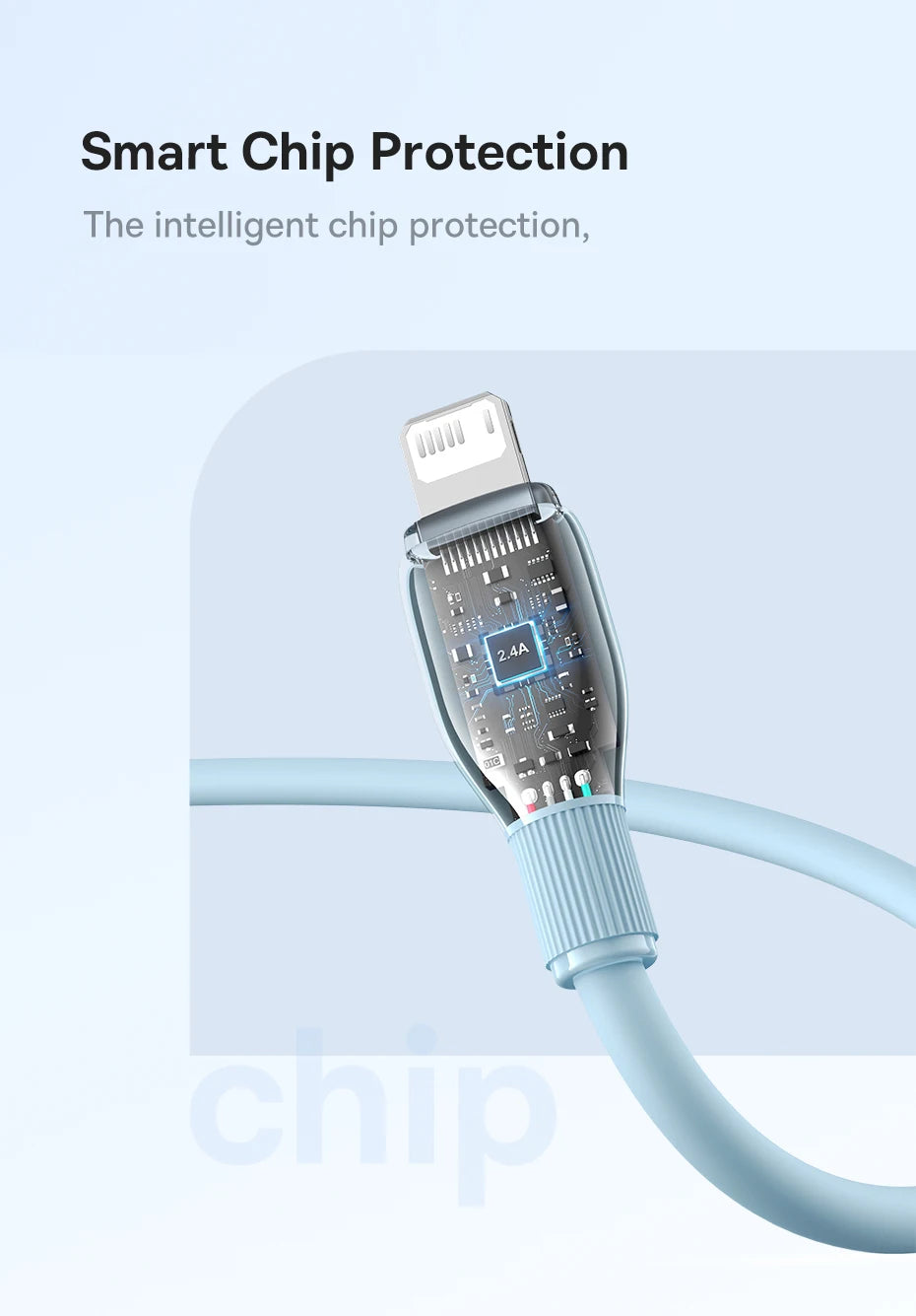 2.4A Fast Charging Data Cable for iPhone - 17