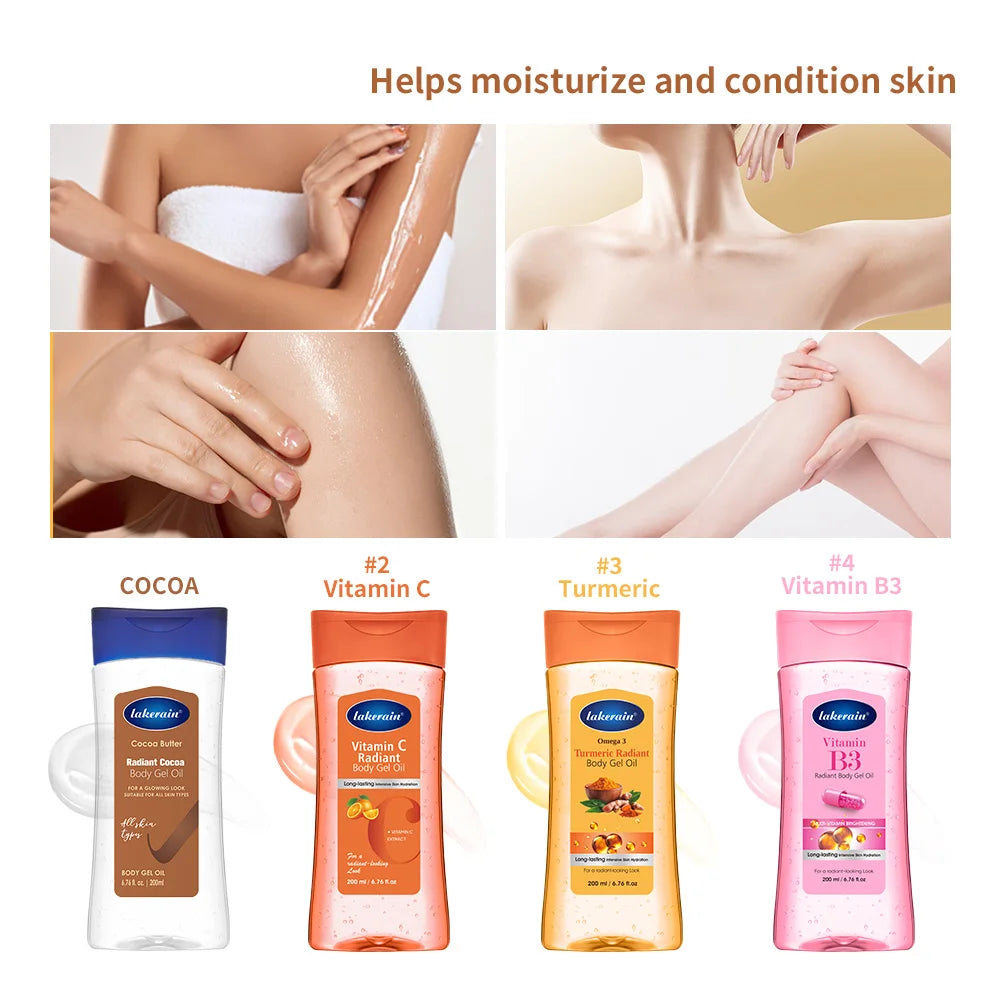 Radiant Body Gel Oil for Skin Hydration and Glow - 2