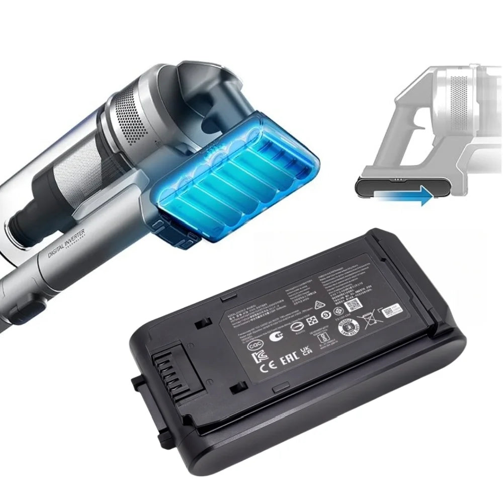 5000mAh Replacement Battery for Cordless Vacuum Cleaners - 3