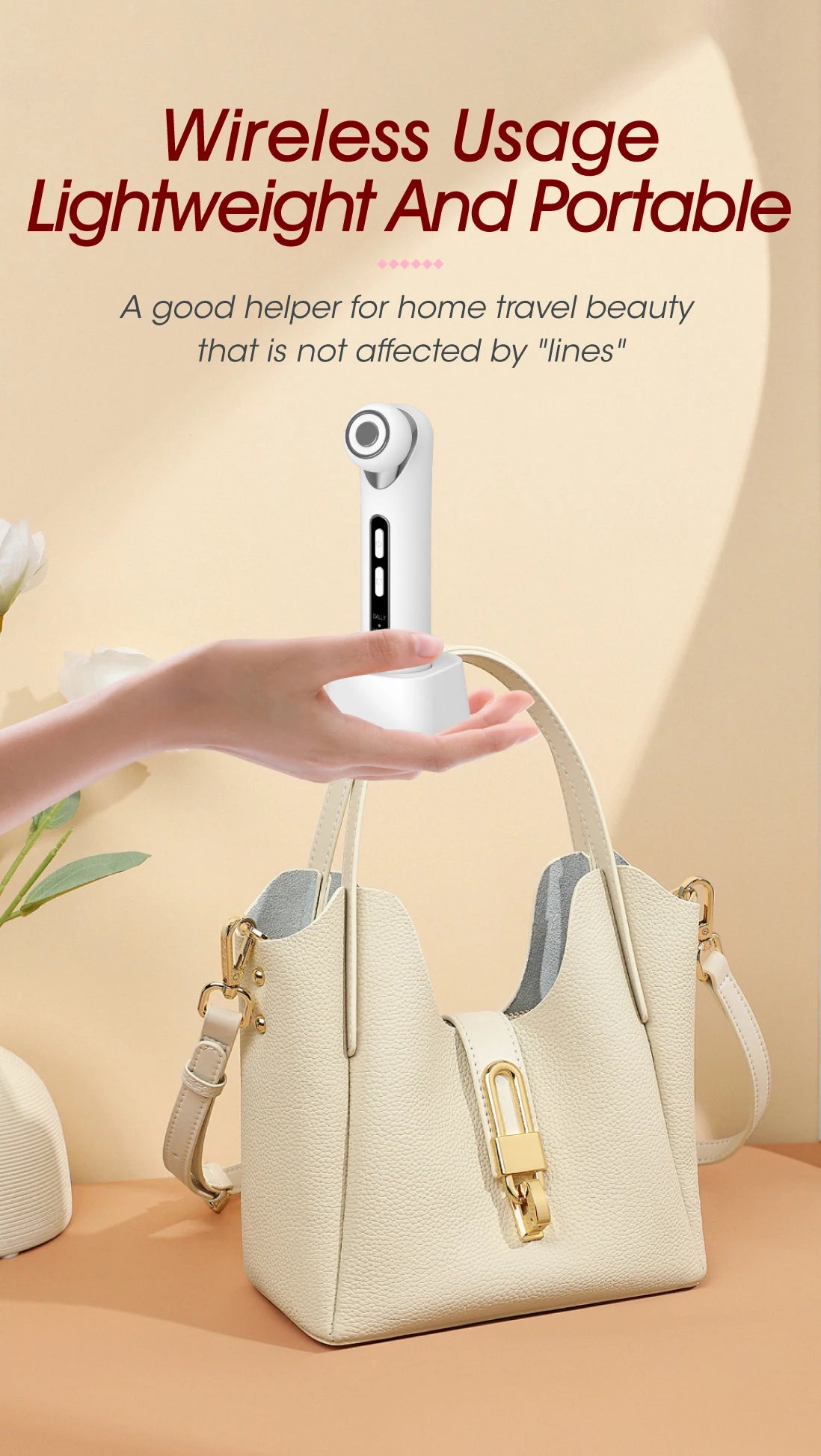 LED Photon Eye Facial Massager and Lifting Wand - 14