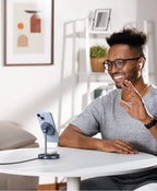 2-in-1 Magnetic Wireless Charging Stand for iPhone and Earbuds