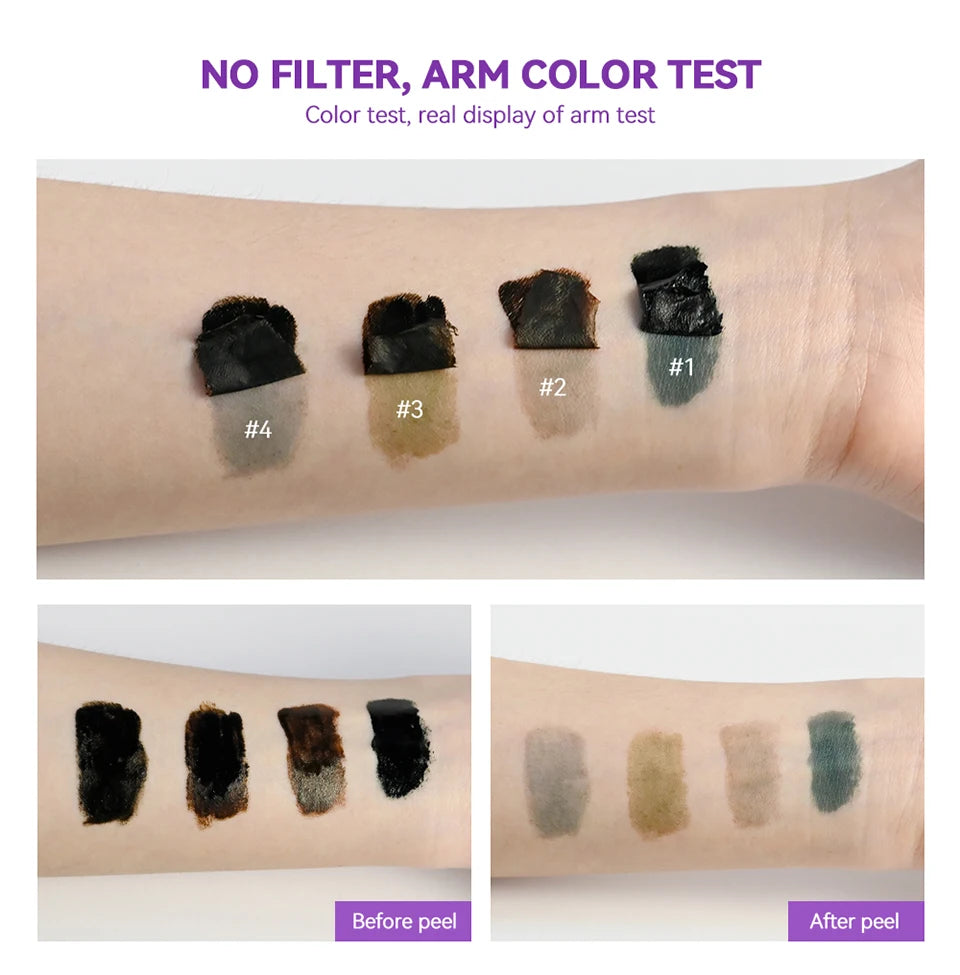 Waterproof Peel-Off Eyebrow Tint Gel - 12