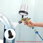G3/8 Spray Gun Cup Adapter for HVLP Paint Sprayers