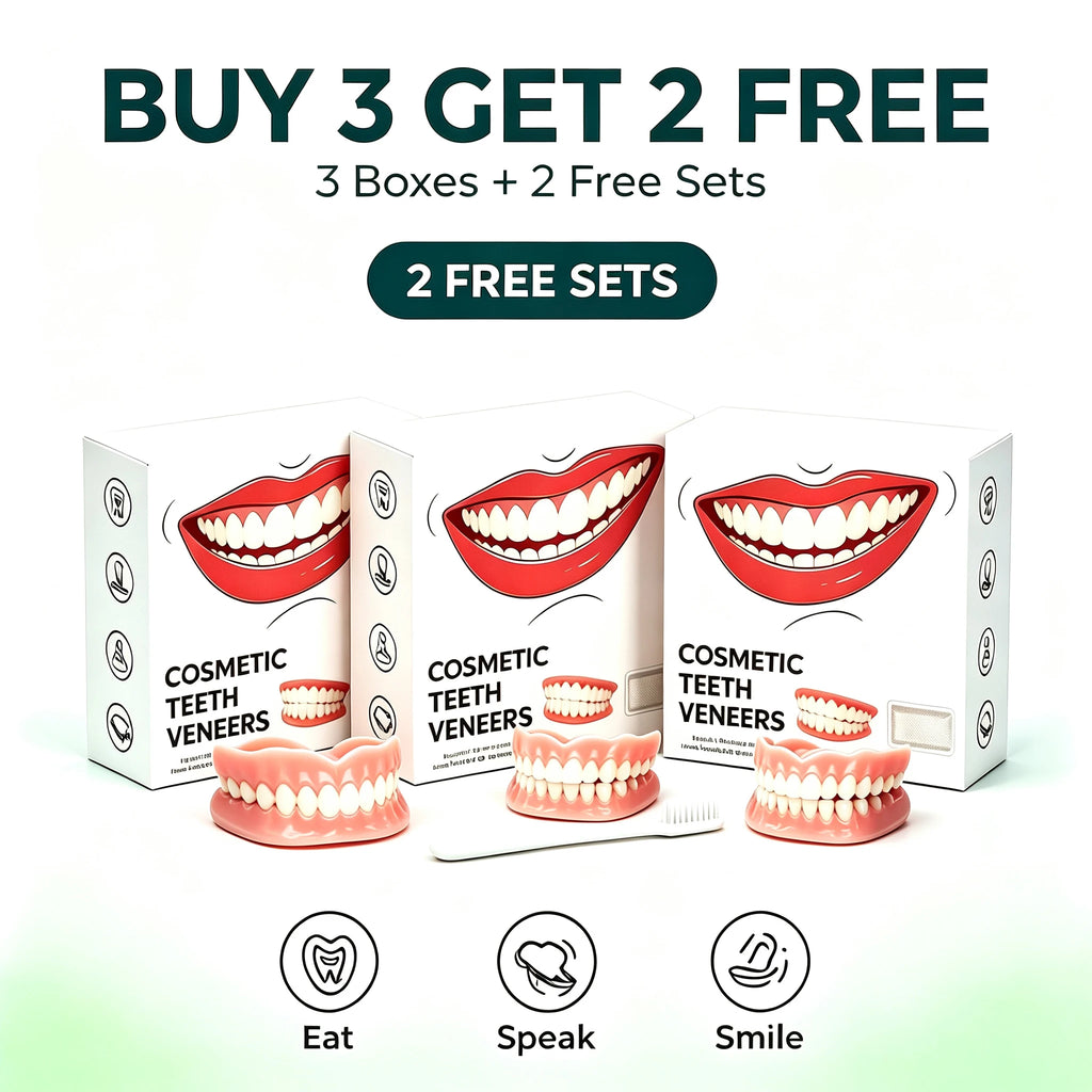Comfortable Silicone Denture Set for Daily Oral Care