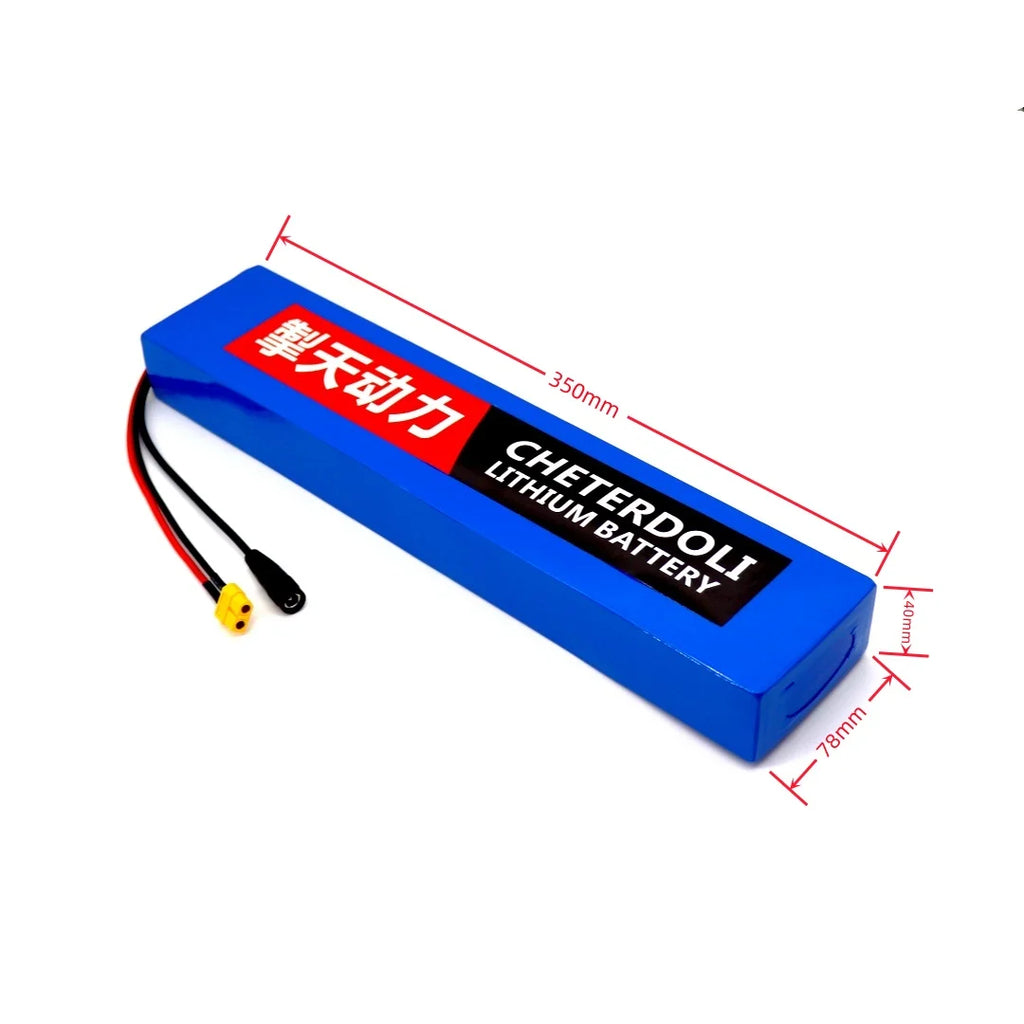 36V 10Ah Lithium Battery Pack for Electric Scooters and E-Bikes