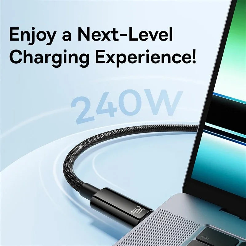 240W USB-C to USB-C PD 3.1 Fast Charging Cable - 2