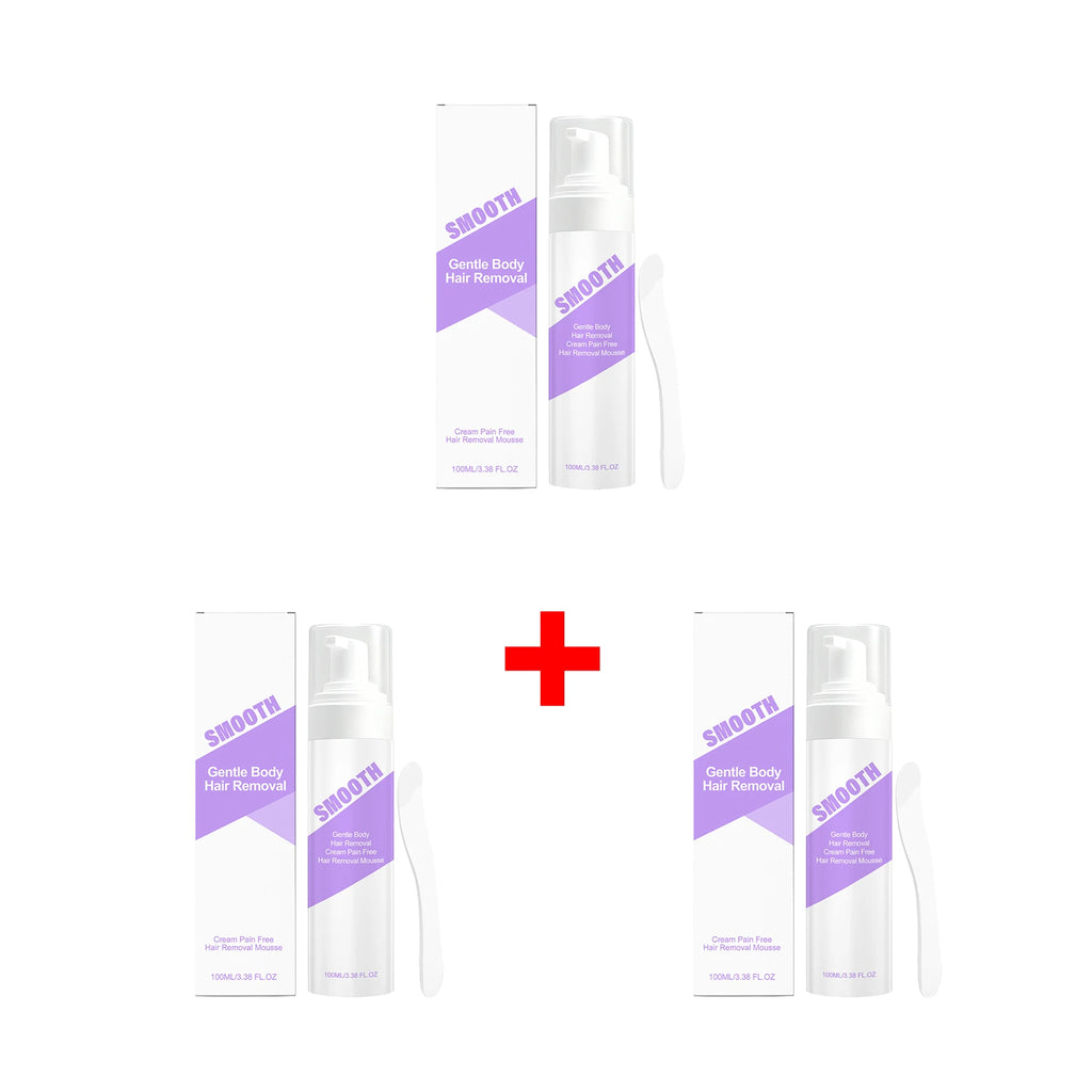 Painless Hair Removal Mousse for Smooth Skin