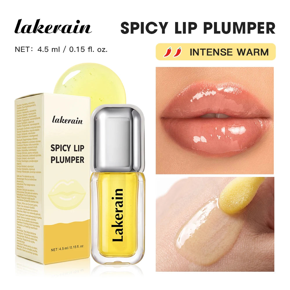 Spicy Tingle Lip Plumping Gloss for Fuller Lips