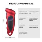 Digital Tire Pressure Gauge for Cars, Motorcycles, and Bicycles
